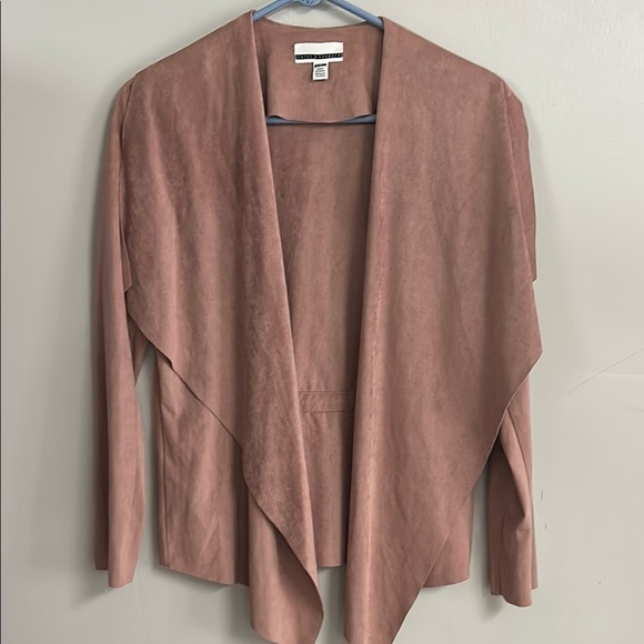 Jules & Leopold Pink Draped Blazer - Picture 1 of 6
